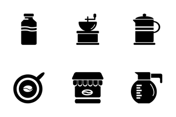 Coffee Shops Icon Pack