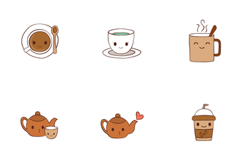 Coffee Time Emoji Icon Pack