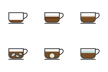 Coffee Type Icon Pack