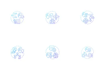 Cognitive Computing Icon Pack