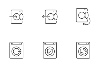 Coin Laundry Icon Pack