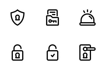 Coisas de segurança Pacote de Ícones
