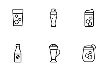 Cold Drink Icon Pack