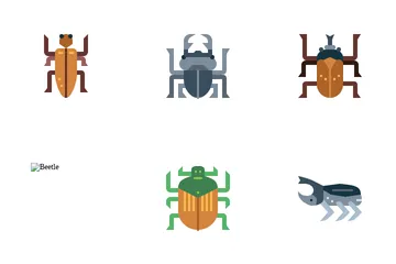 Recolección de insectos Paquete de Iconos