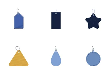 Colgador de etiquetas de precio Paquete de Iconos