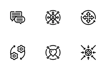 Collaboration Values Icon Pack