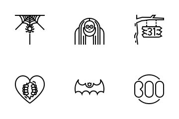 Collection Of Halloween Icon Pack