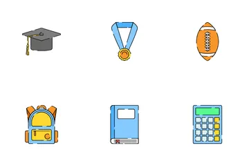 College Elements Icon Pack