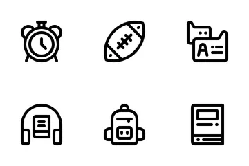 College Life Icon Pack