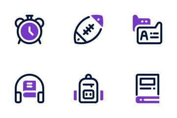 College Life Icon Pack