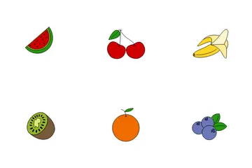 Fruta Paquete de Iconos