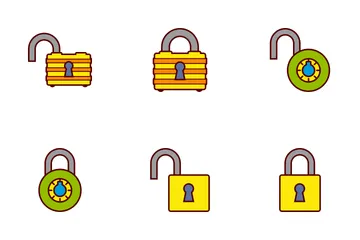 Color Locks Icon Pack
