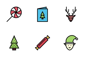 Natale colorato Icon Pack