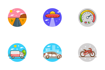 Color Travel Icon Pack