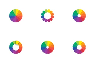 Color Wheels - Color Schemes -  Color Palettes