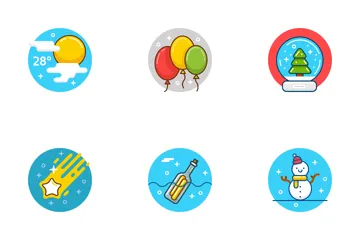 Colorful Weather Icon Pack