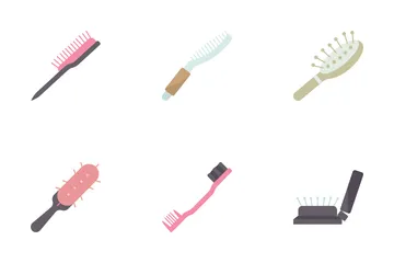 Combs And Hairbrushes Icon Pack