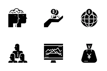 Negócios e Financeiro Pacote de Ícones