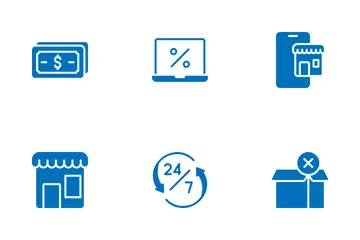 Comercio Paquete de Iconos