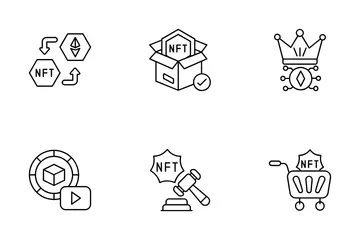 Comercio digital Paquete de Iconos