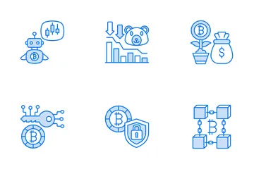 Comercio digital Paquete de Iconos