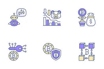Comercio digital Paquete de Iconos