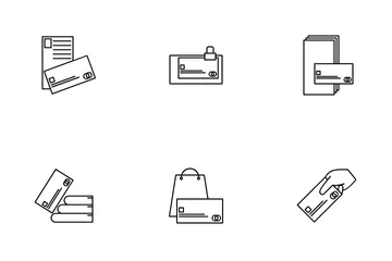 Comercio electrónico y compras Paquete de Iconos