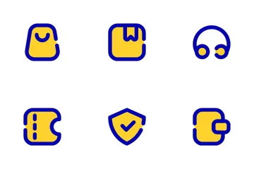 Comercio electrónico Paquete de Iconos
