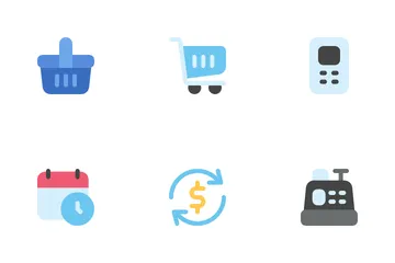 Comercio electrónico Paquete de Iconos