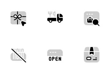 Comercio electrónico Paquete de Iconos