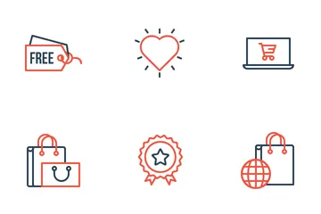 Comercio electrónico Paquete de Iconos
