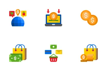 Comercio electrónico Paquete de Iconos