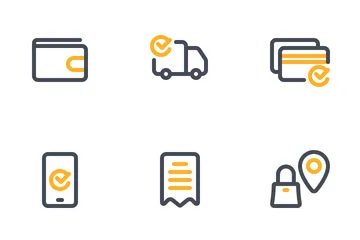 Comercio electrónico Icon Pack