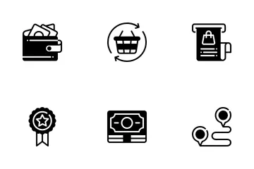 Comercio electrónico Paquete de Iconos