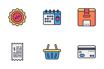 Comercio electrónico Icon Pack