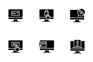 Comercio electrónico Paquete de Iconos