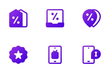 Comercio electrónico Icon Pack