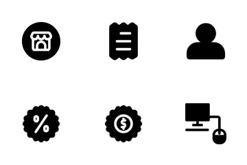 Comercio electrónico Paquete de Iconos