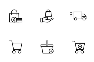 Comercio electrónico Paquete de Iconos