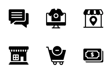 Comercio electrónico Icon Pack