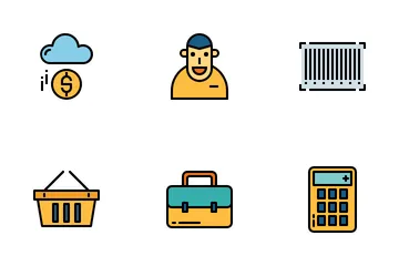 Comercio electrónico Icon Pack