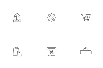 Comercio electrónico Paquete de Iconos