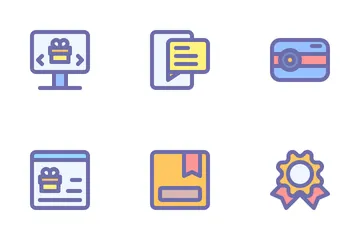 Comercio electrónico Paquete de Iconos