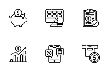 Comercio electrónico Icon Pack