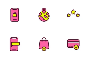 Comercio electrónico Paquete de Iconos