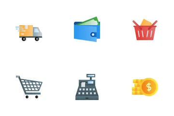 Comercio electrónico Paquete de Iconos