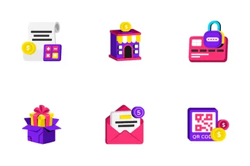 Comercio electrónico Paquete de Iconos