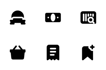 Comércio eletrônico Icon Pack