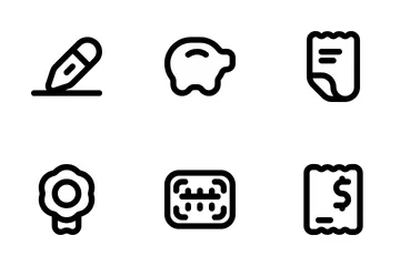 Comércio eletrônico Icon Pack