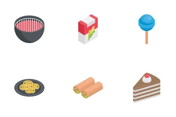 Alimento Paquete de Iconos